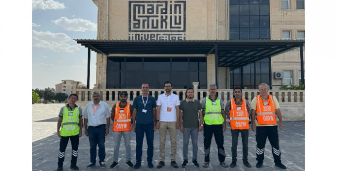 Nusaybin'de 3'üncü kez yapılan YKS, başarılı bir şekilde tamamlandı