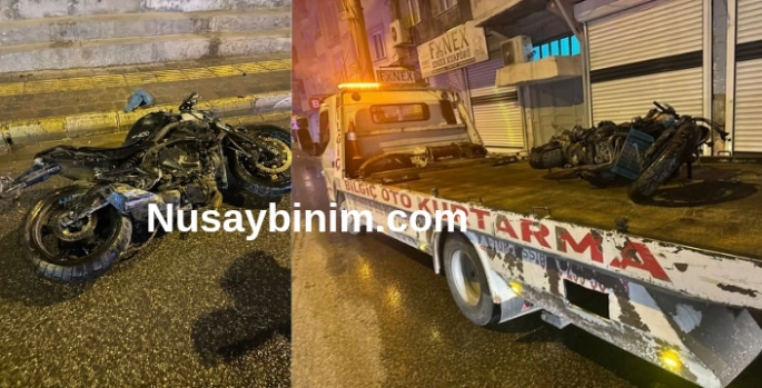 Nusaybin’de motosiklet kazası, 2 kişi hayatını kaybetti