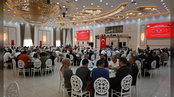 Nusaybin'de şehit aileleri ve gaziler için buluşma programı düzenlendi