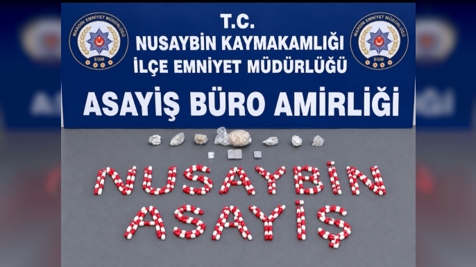 Nusaybin'de uyuşturucu operasyonunda 2 şüpheli yakalandı