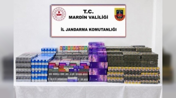 Mardin'de kaçak tütün ve sigara operasyonlarında 5 milyon liralık ürün ele geçirildi