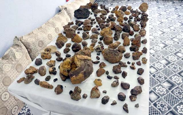 Mardin'de göktaşı bulundu