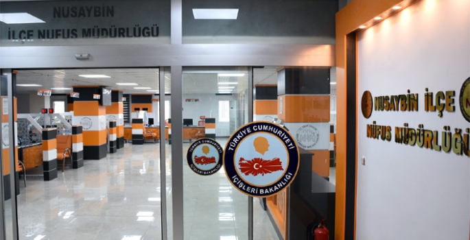 Nusaybin Nüfus Müdürlüğü Yeni Konsepti ile hizmet verecek