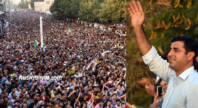 HDP Eş Genel Başkanı Demirtaş, Nusaybin'de