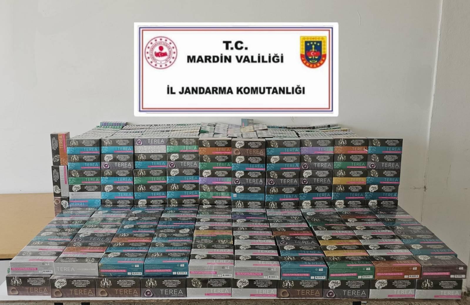 Mardin'de kaçak tütün ve sigara operasyonu: 5 milyon TL'lik ürün ele geçirildi
